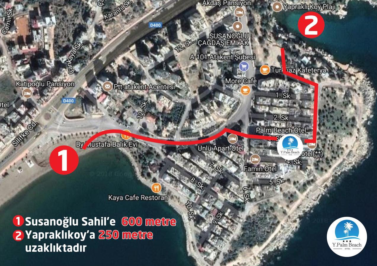 Palm Beach Otel Silifke Buitenkant foto